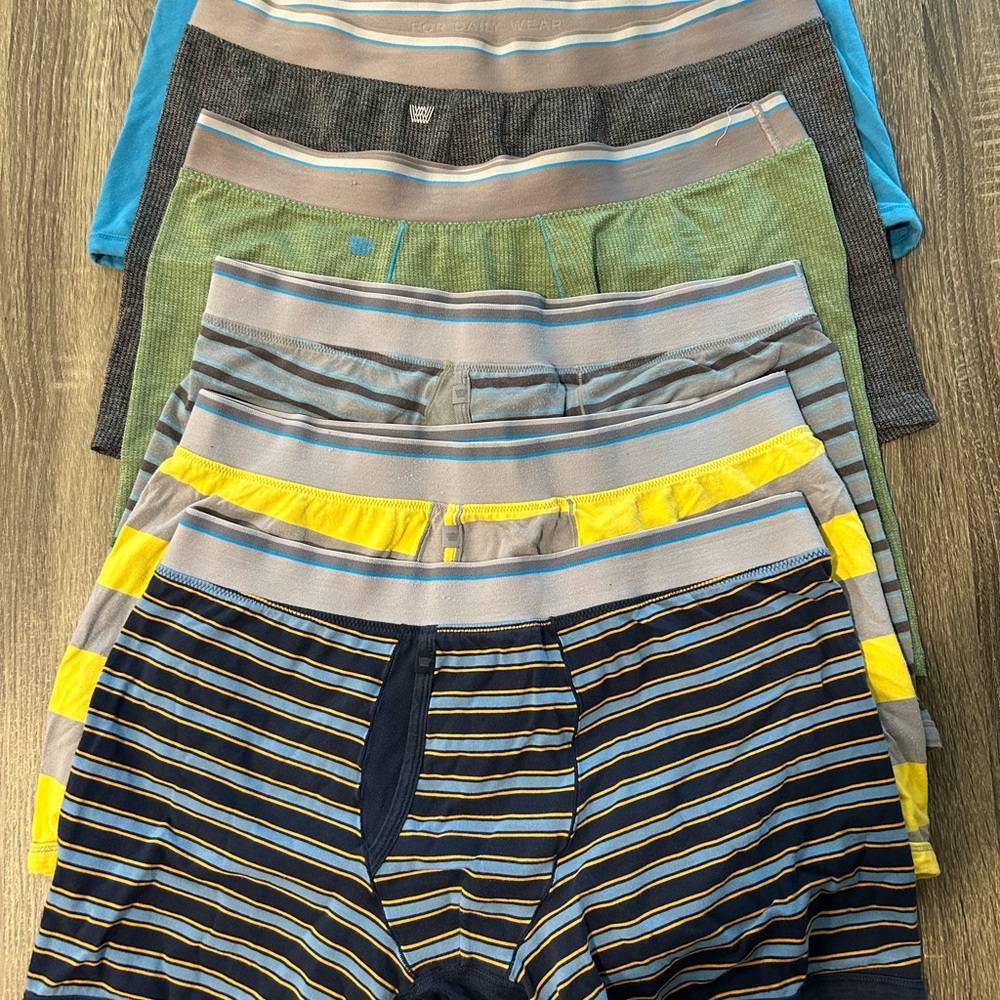 6 Pack of Mack Weldon Boxer Briefs.